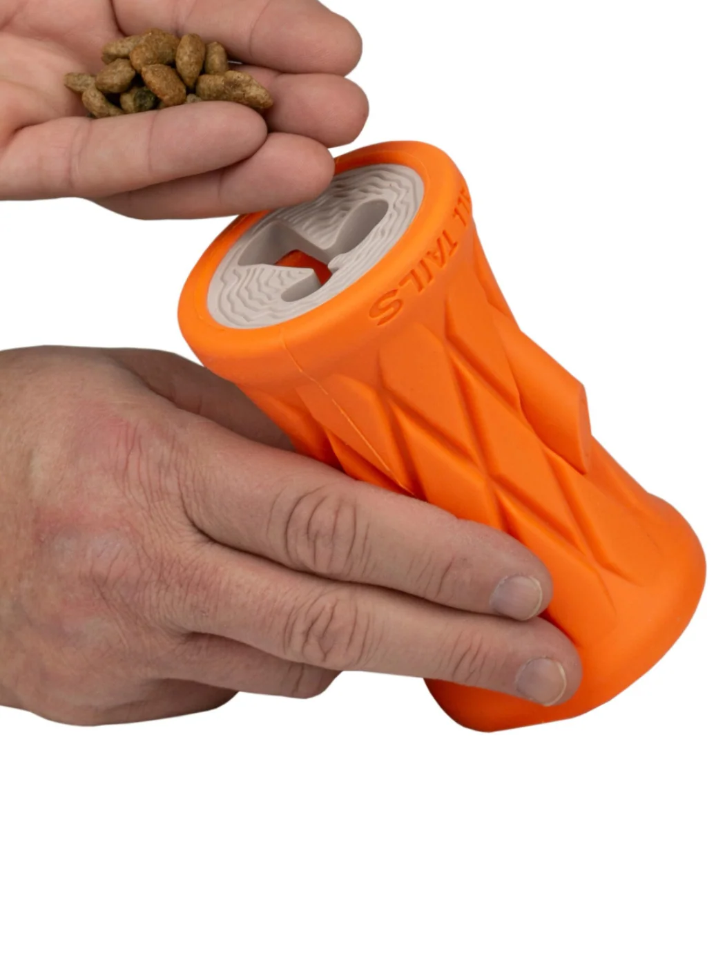 Rubber Tree Trunk Dog Treat Toy - Image 2