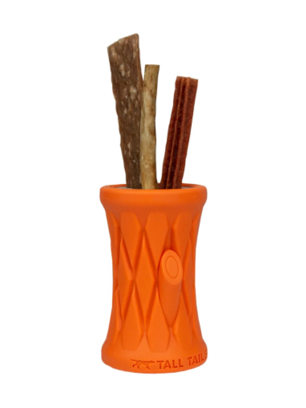 Rubber Tree Trunk Dog Treat Toy - Image 3