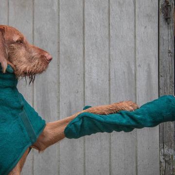 Dog Drying Mitts (Made in the UK) - Image 5