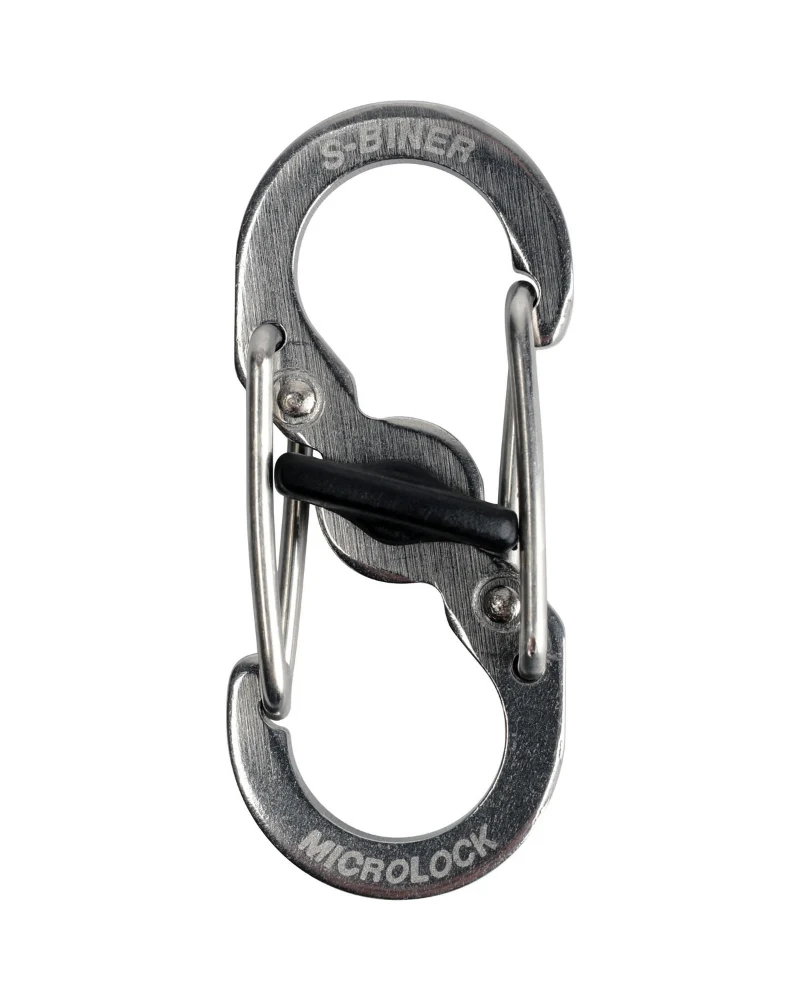 S-Biner Dog Tag Lock in Stainless Steel
