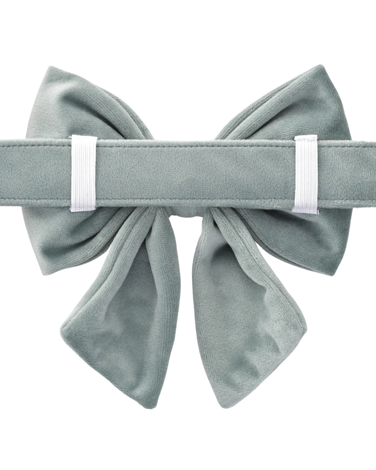 Sage Velvet Lady Dog Bow (Made in the USA) - Image 3