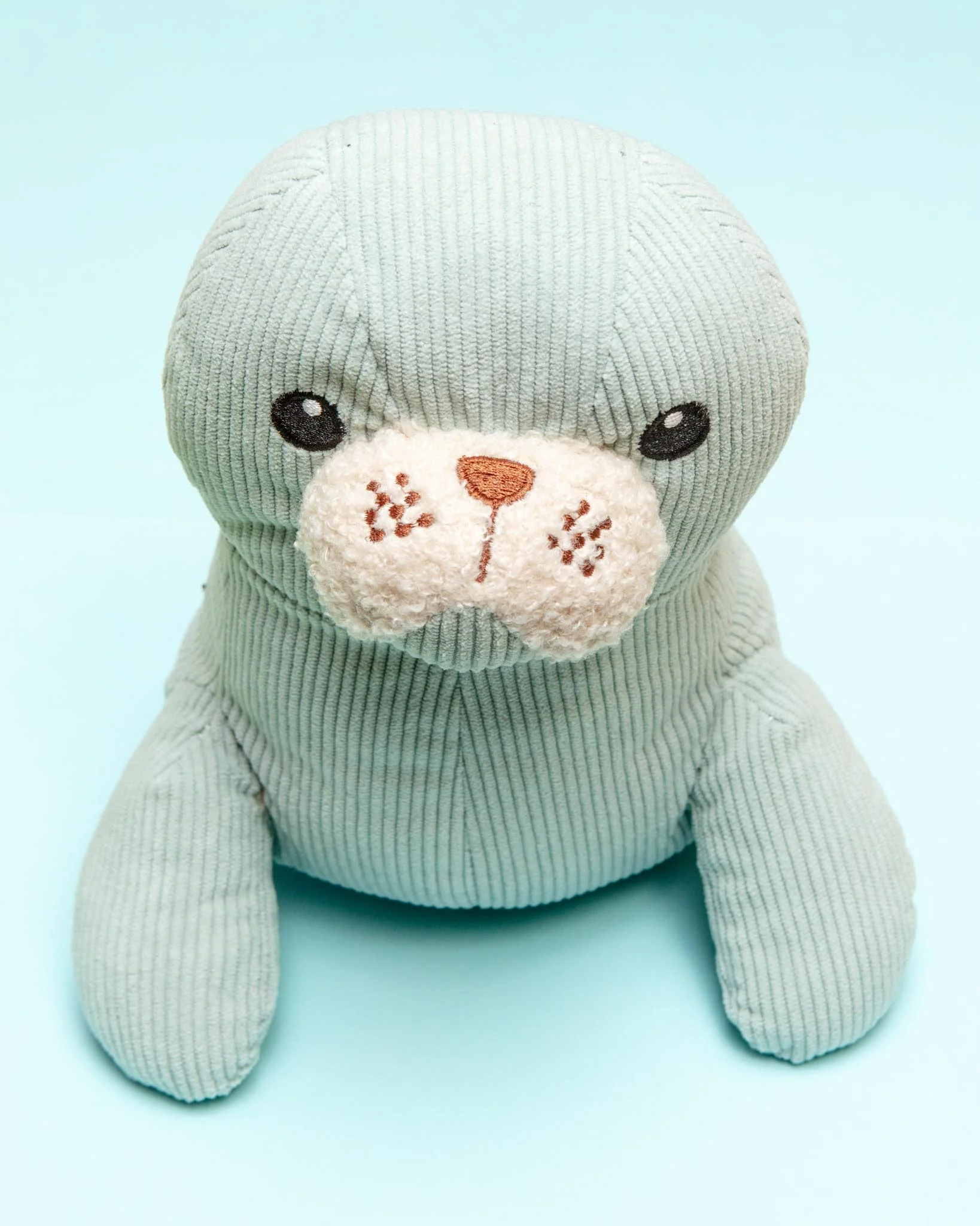 Sally the Seal Dog Toy w/ Grunter & Crinkle (9")