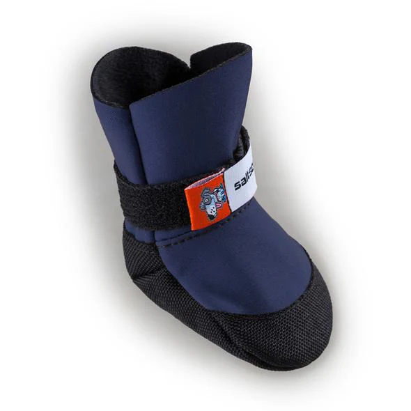 SaltSox Fleece-Lined Dog Booties in Navy - Image 3