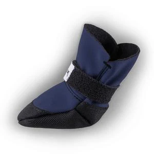 SaltSox Fleece-Lined Dog Booties in Navy - Image 4