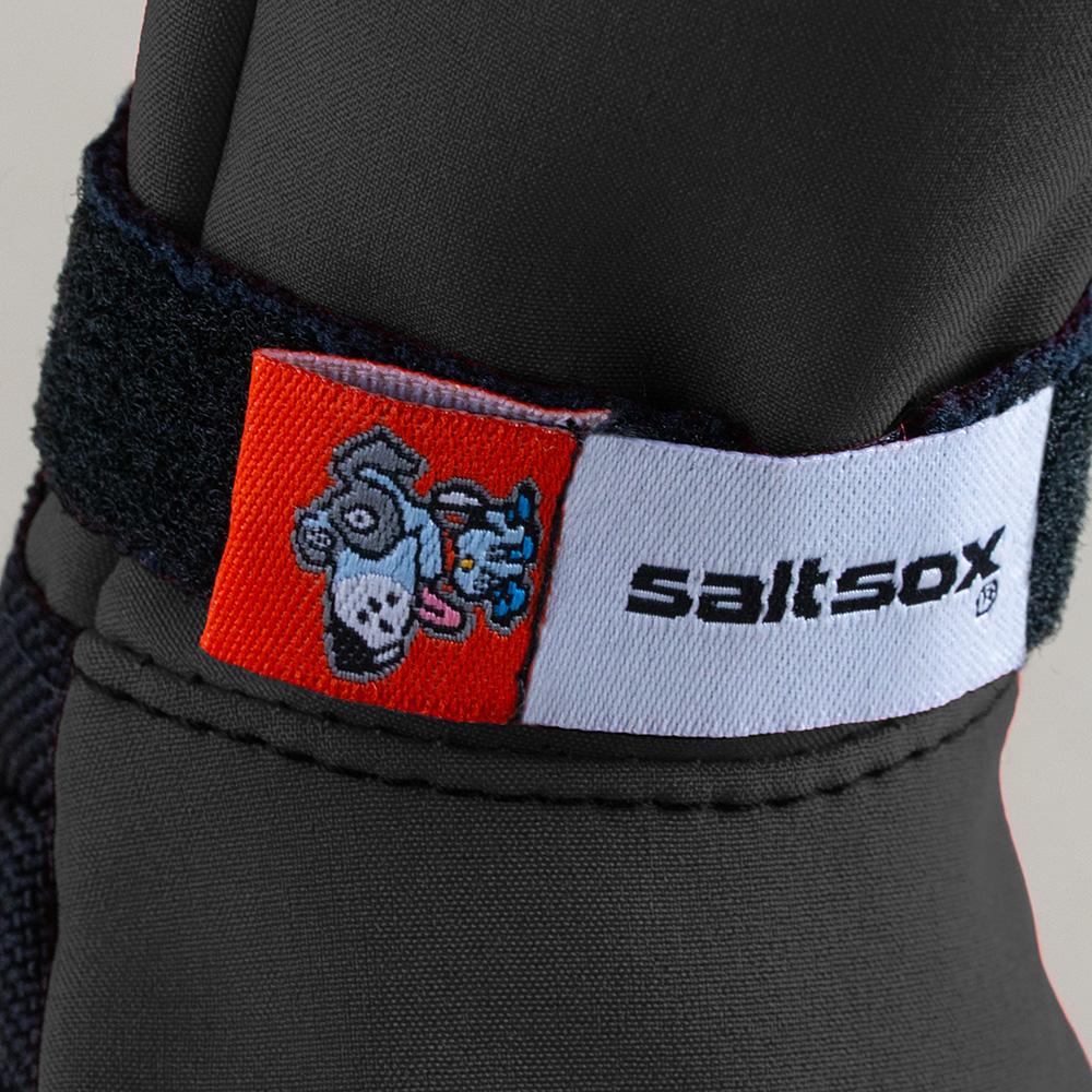 SaltSox Fleece-Lined Dog Booties in Icebreaker Grey - Image 13