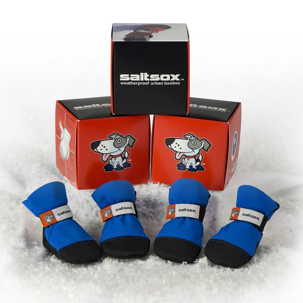 SaltSox Fleece-Lined Dog Booties in Icebreaker Grey - Image 16