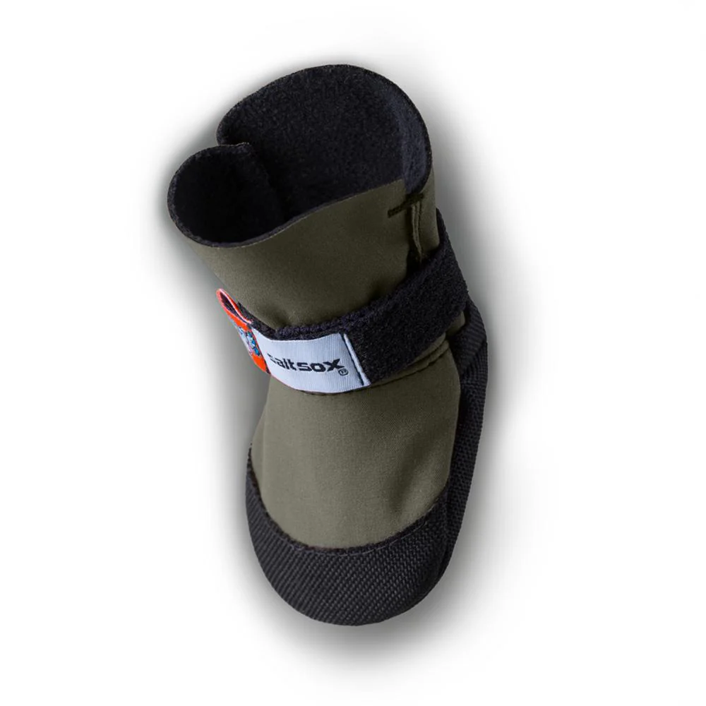 SaltSox Fleece-Lined Dog Booties in Icebreaker Grey - Image 17