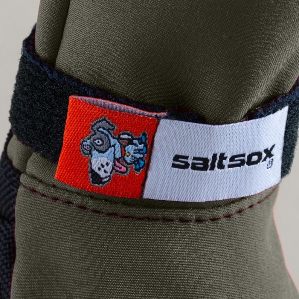 SaltSox Fleece-Lined Dog Booties in Icebreaker Grey - Image 20