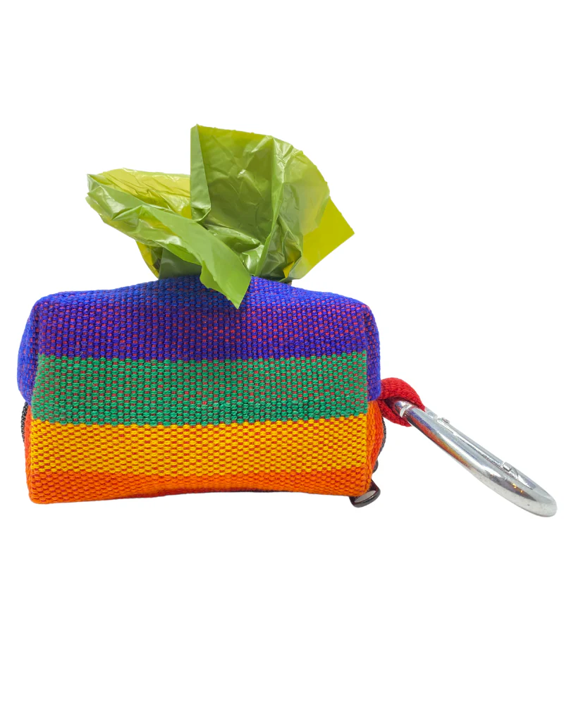 A Case Of Stripes Poo Bag Holder in Rainbow << FINAL SALE >> - Image 3