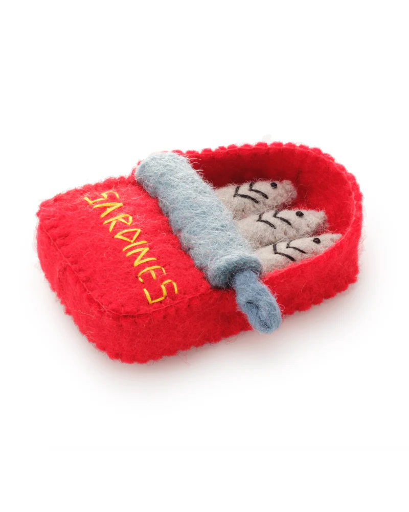 Sardines Wool Cat Toy - Image 3
