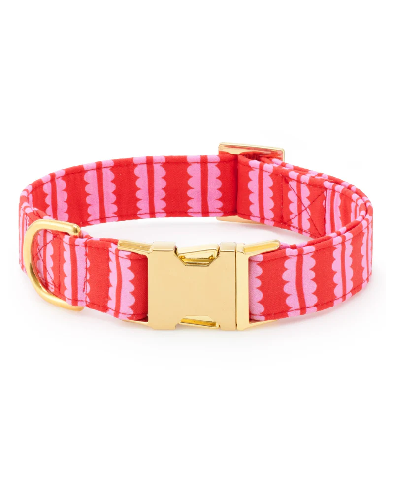 Scallop Stripe Dog Collar - Image 2