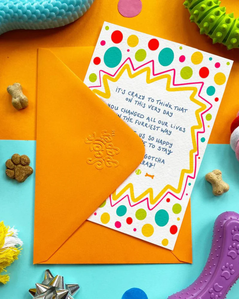 Edible Birthday Card for Dogs (Bacon Flavor) - Image 11