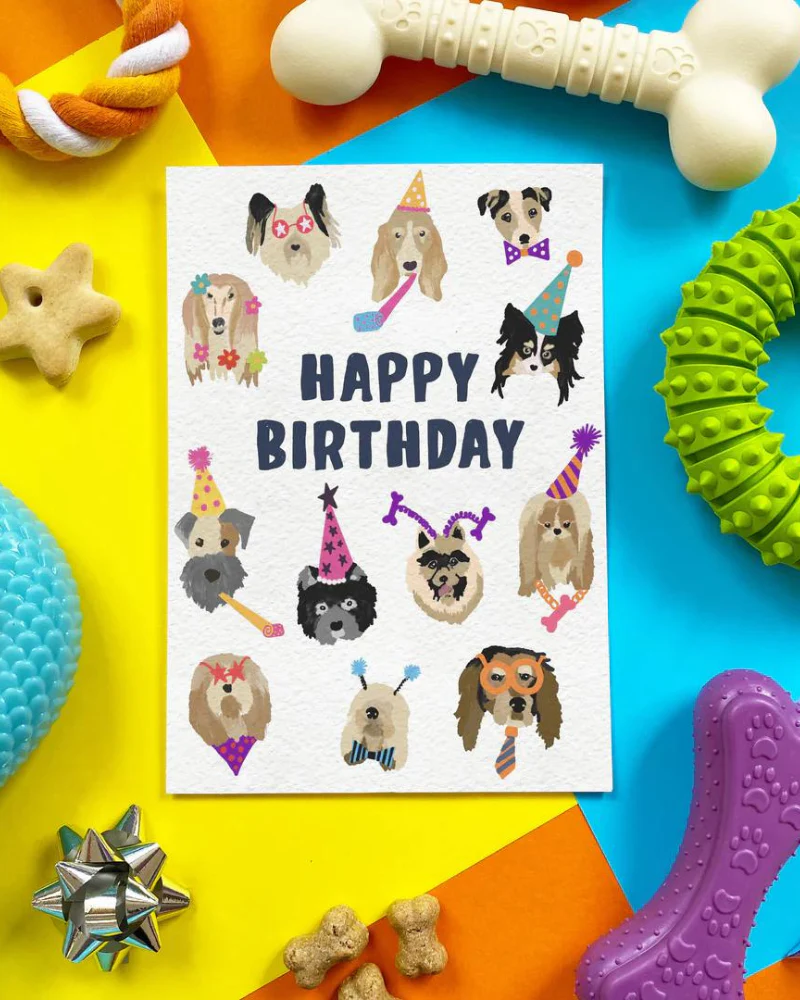 Edible Birthday Card for Dogs (Bacon Flavor) - Image 3