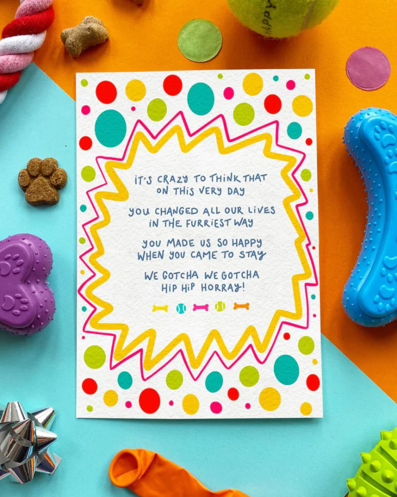 Edible Birthday Card for Dogs (Bacon Flavor) - Image 5