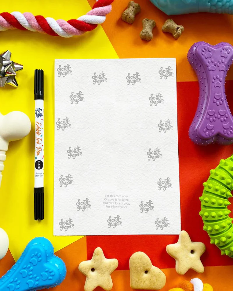 Edible Birthday Card for Dogs (Bacon Flavor) - Image 9