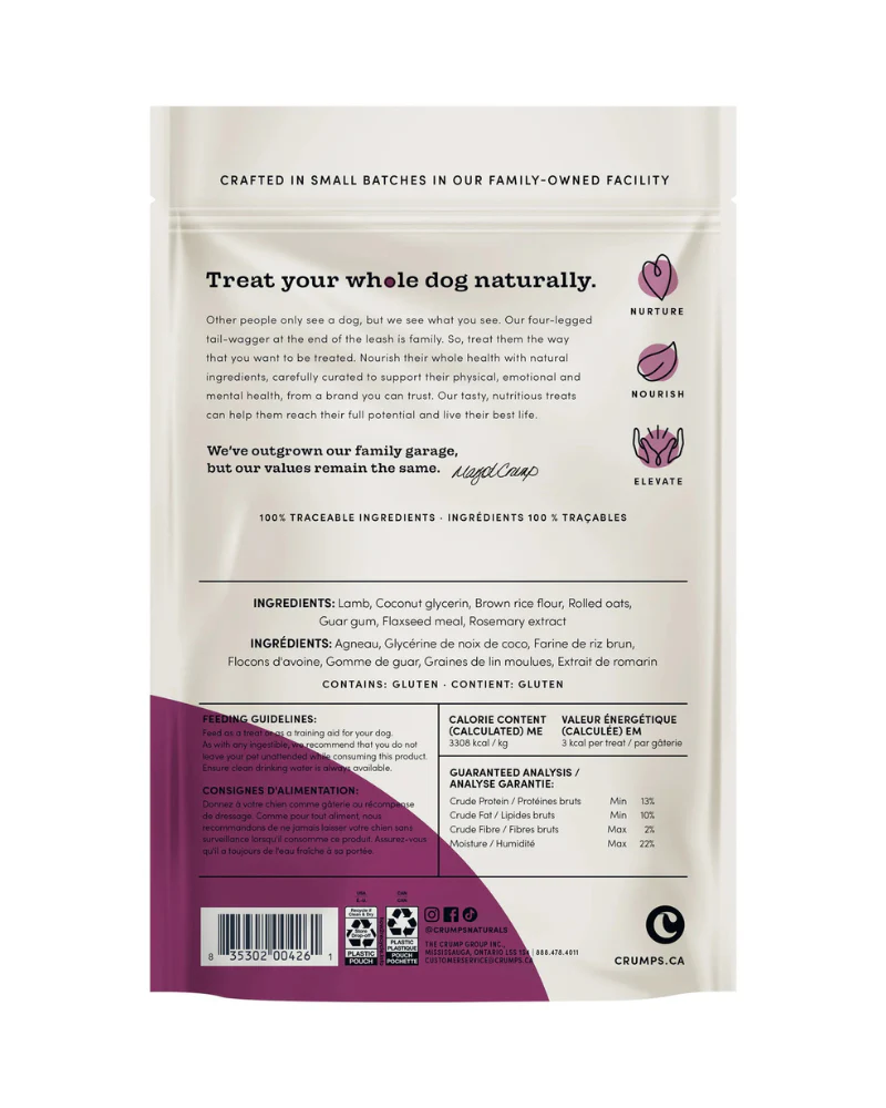 Soft & Chewy Lamb Mini Trainers Dog Treats - Image 2