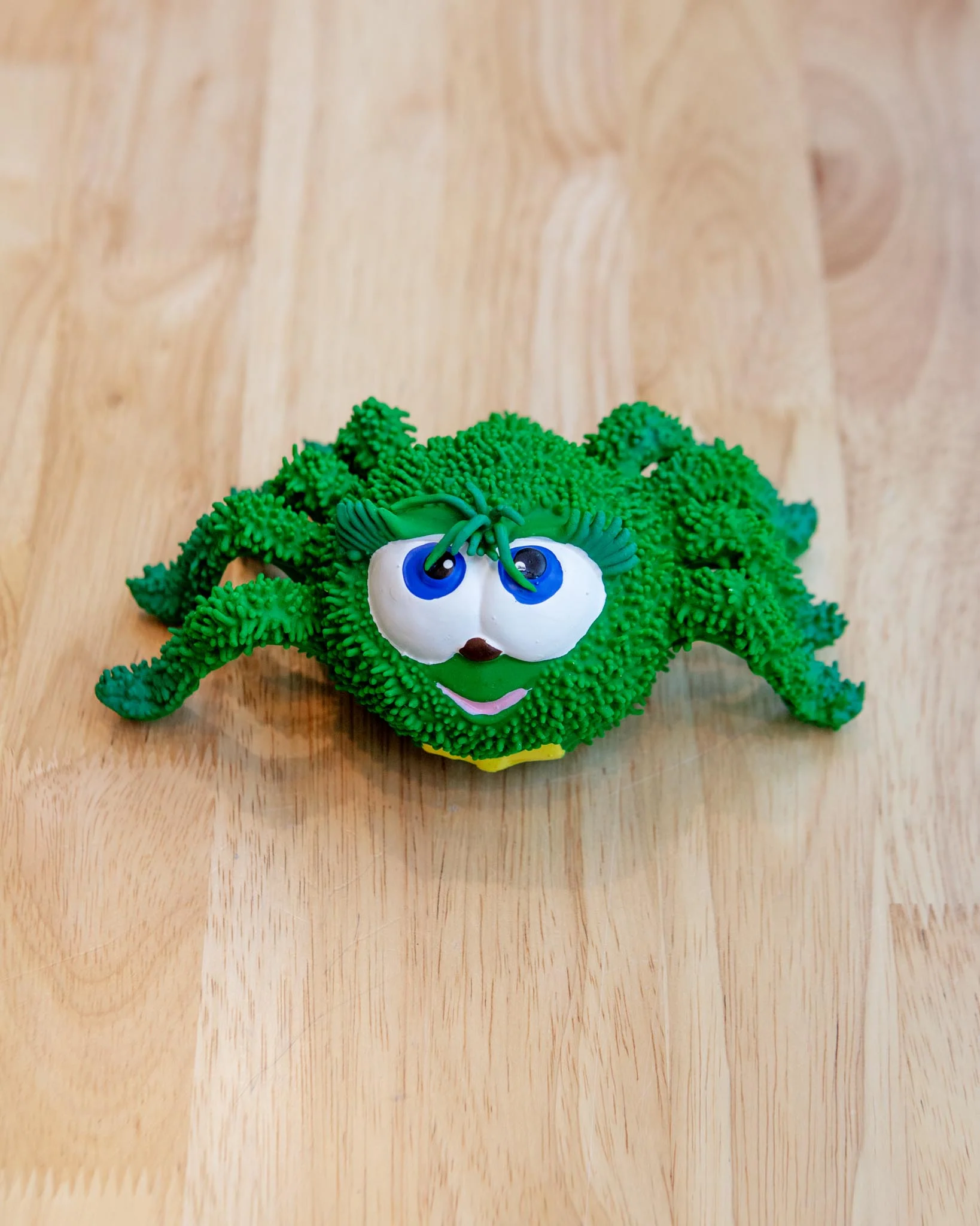 Sensory Spider Rubber Squeaky Dog Toy - Image 2