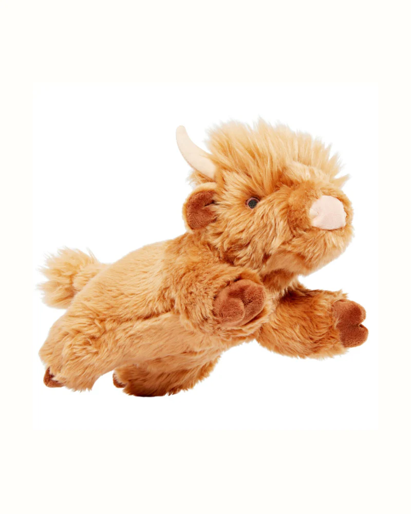 Shaggy the Highland Cow Squeaky Dog Plush Toy - Image 4