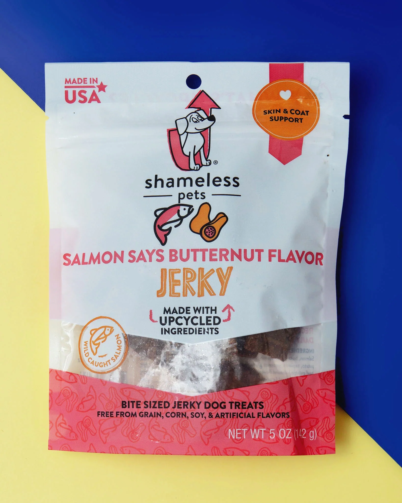 Salmon Says Butternut Jerky Dog Treats