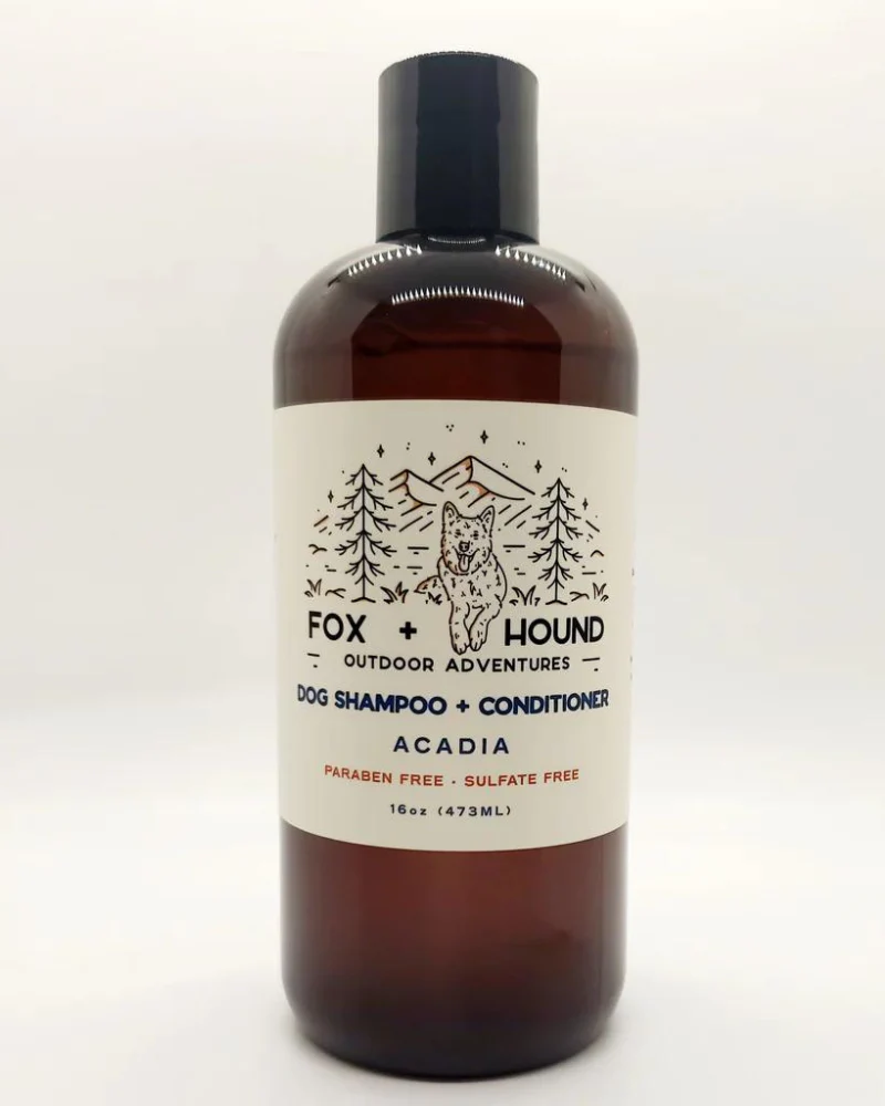 Acadia Dog Shampoo & Conditioner in Amber + Cedar Scent - Image 2