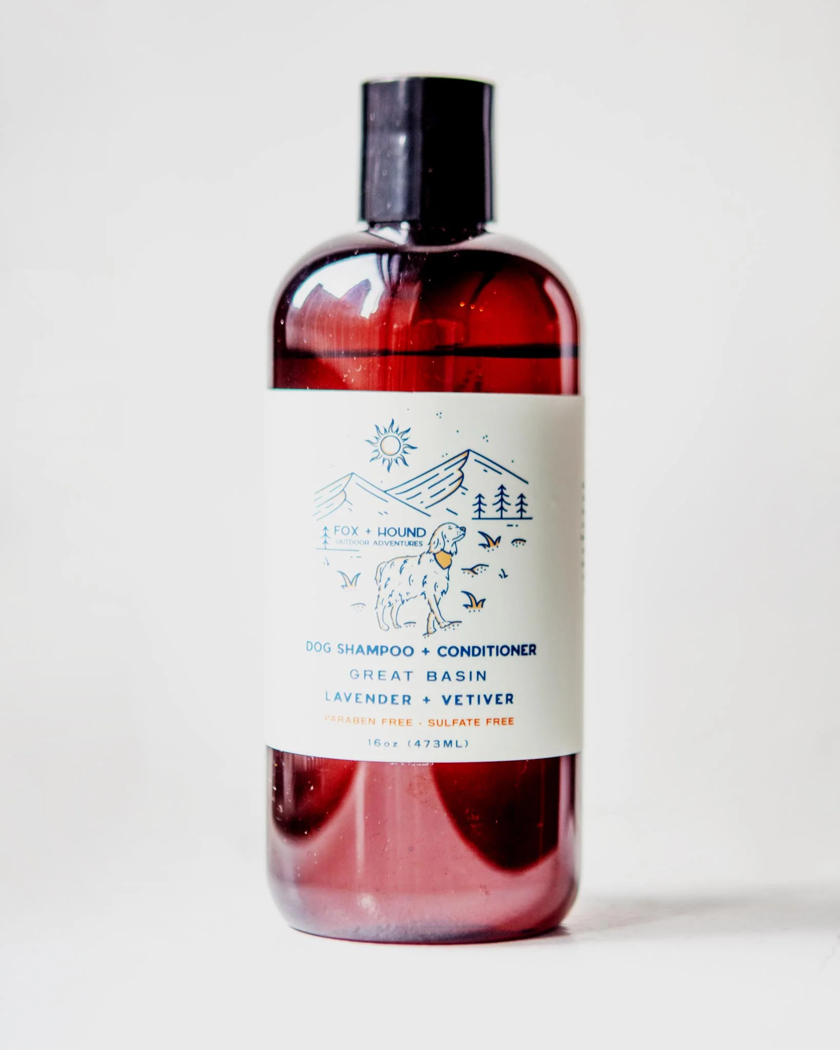Great Basin Dog Shampoo & Conditioner in Lavender + Vetiver Scent