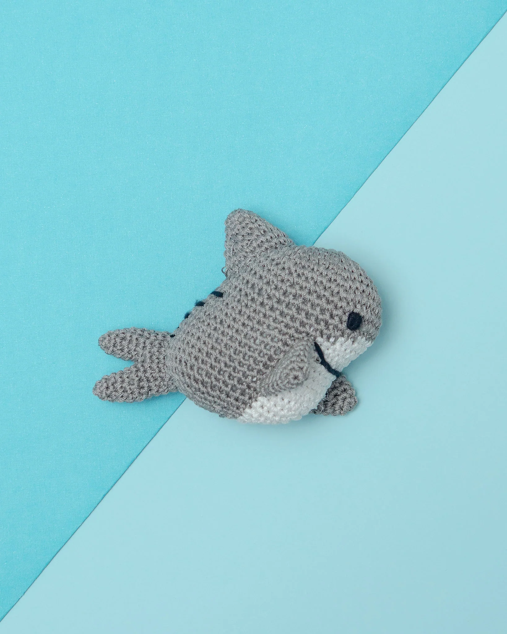 Shark Organic Knit Dog Toy
