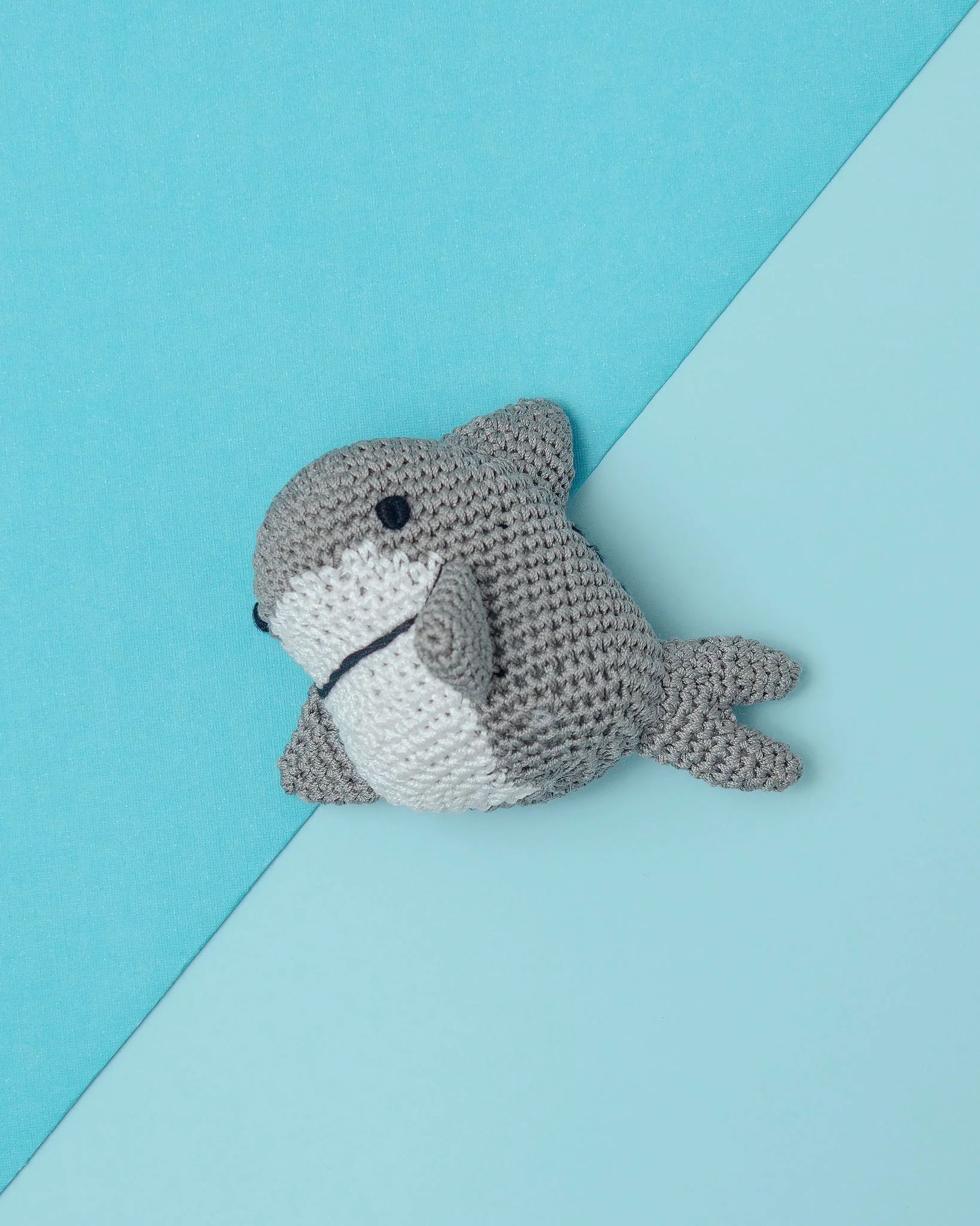 Shark Organic Knit Dog Toy - Image 3