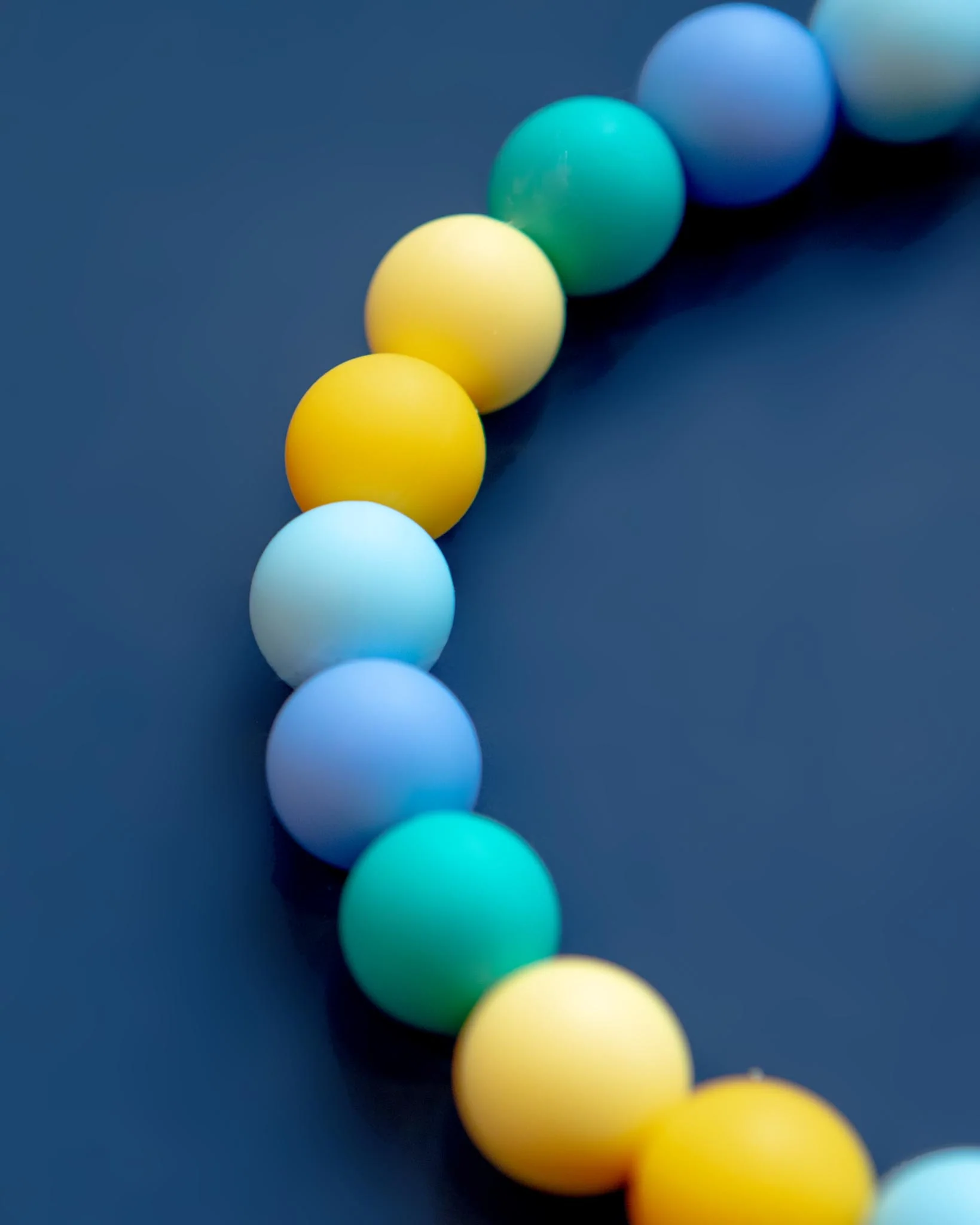Silicone Beaded Necklace for Dogs (Made in the USA) - Image 2