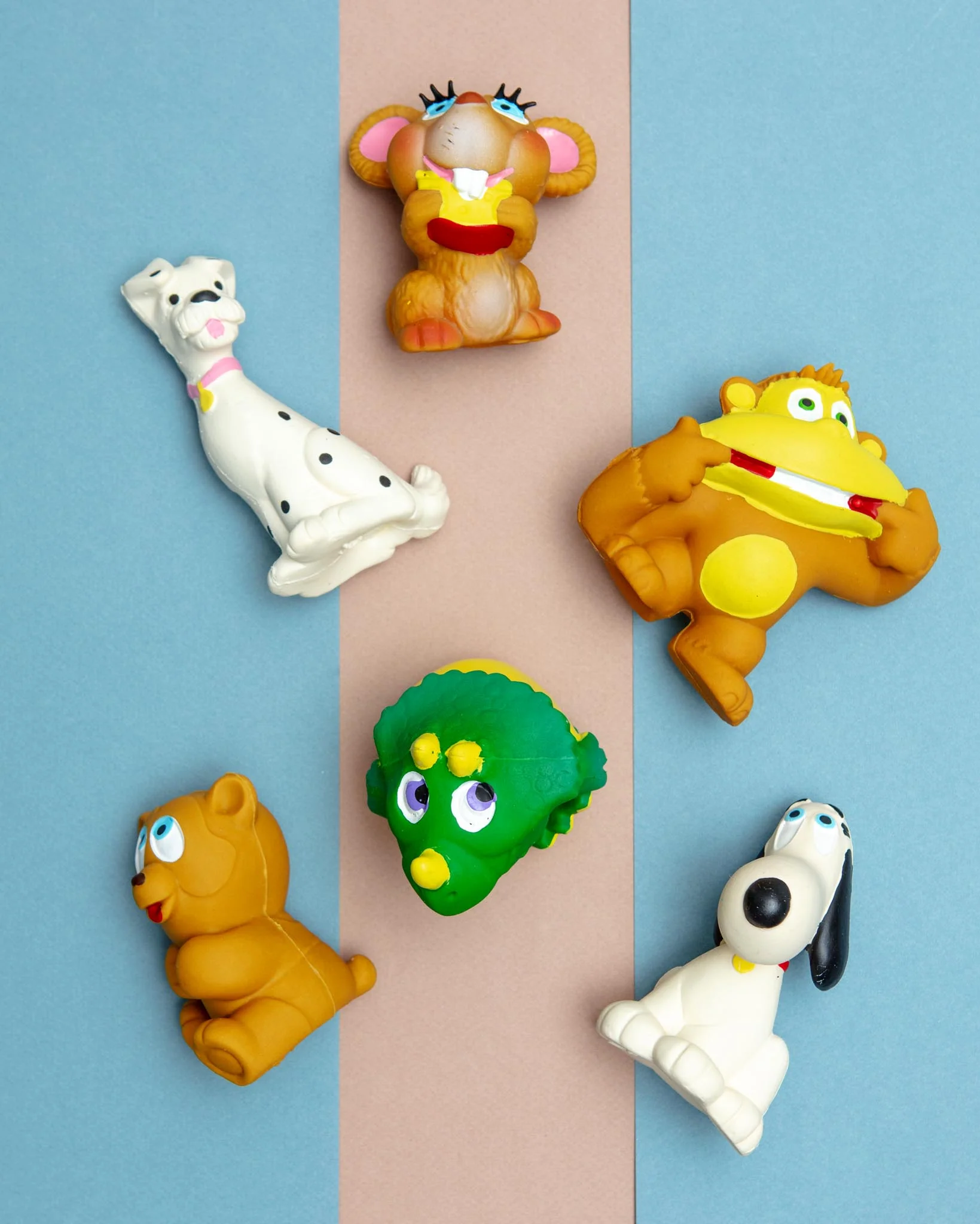 Silly Latex Dog Toys (6-Pack) - Image 2