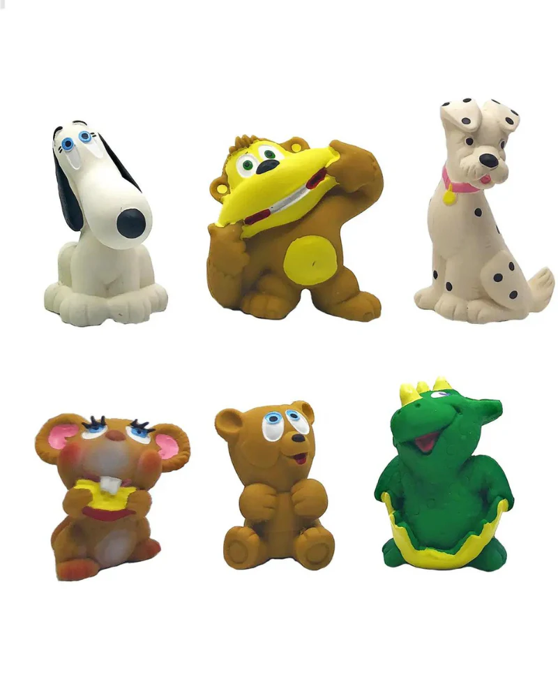 Silly Latex Dog Toys (6-Pack) - Image 4