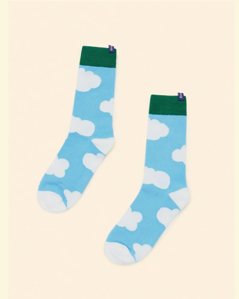 Silver Linings Sweater Matching Human Socks - Image 2