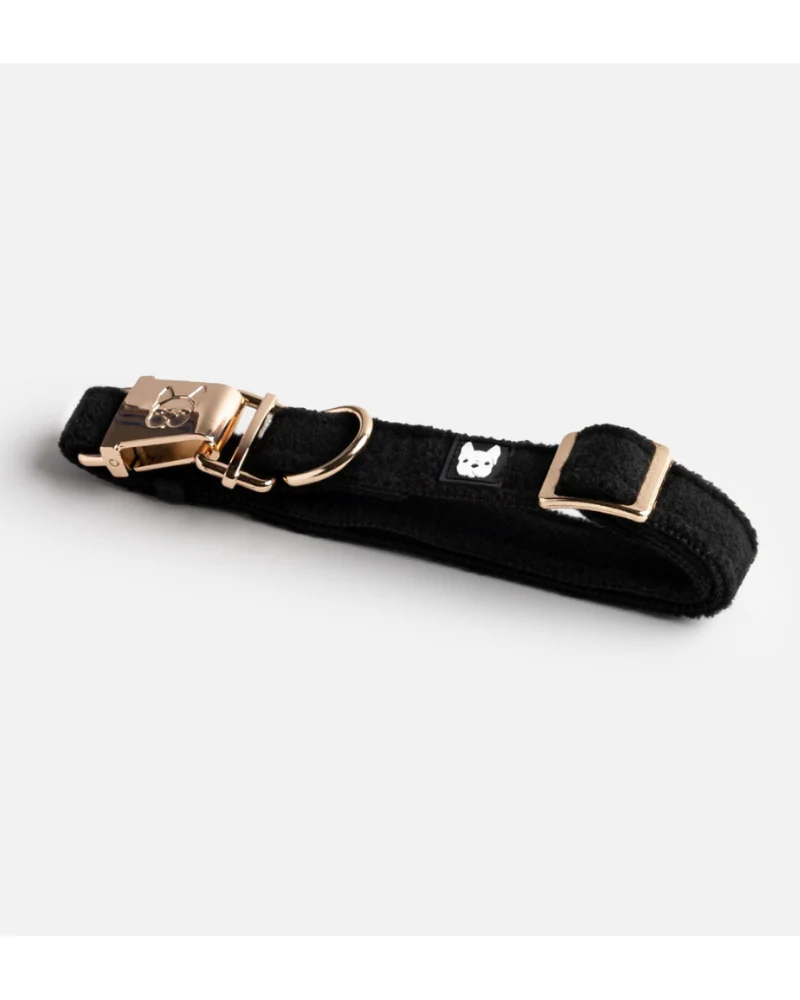 Aquafleece Water Repellant Dog Collar in Black (FINAL SALE) - Image 3