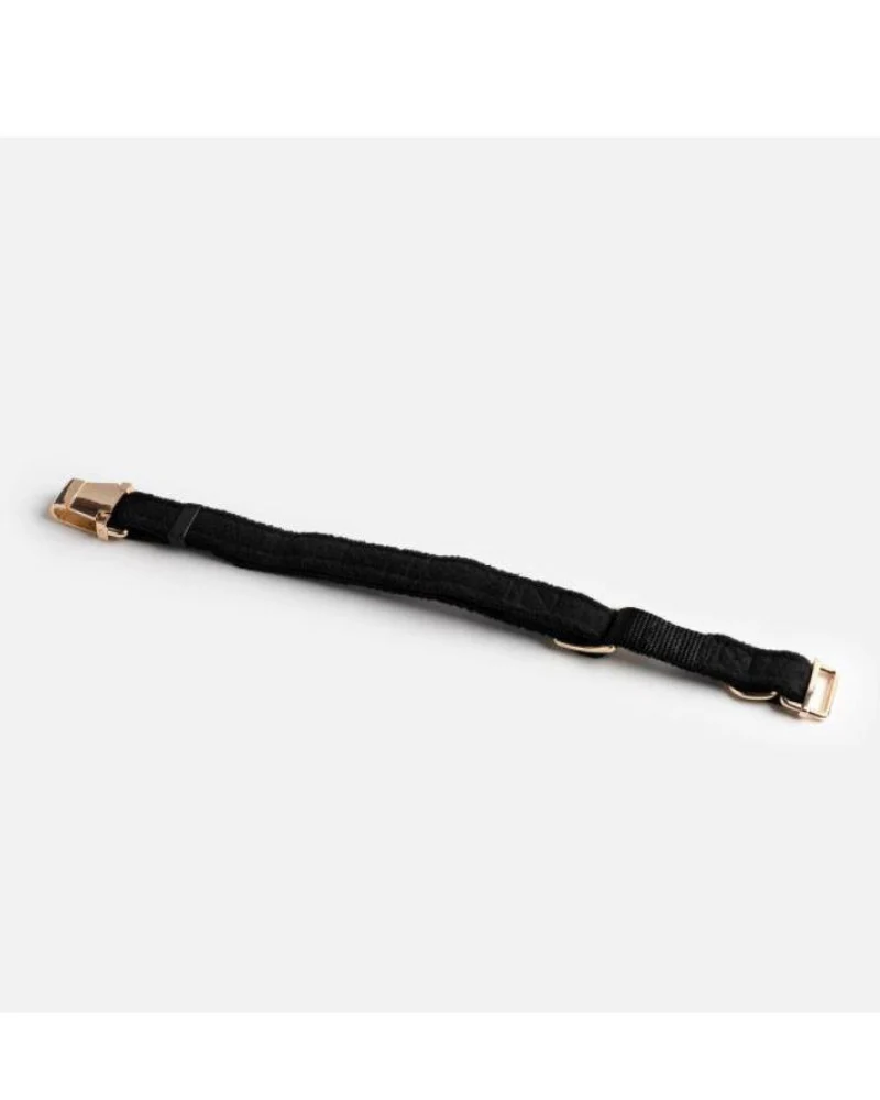 Aquafleece Water Repellant Dog Collar in Black (FINAL SALE) - Image 9