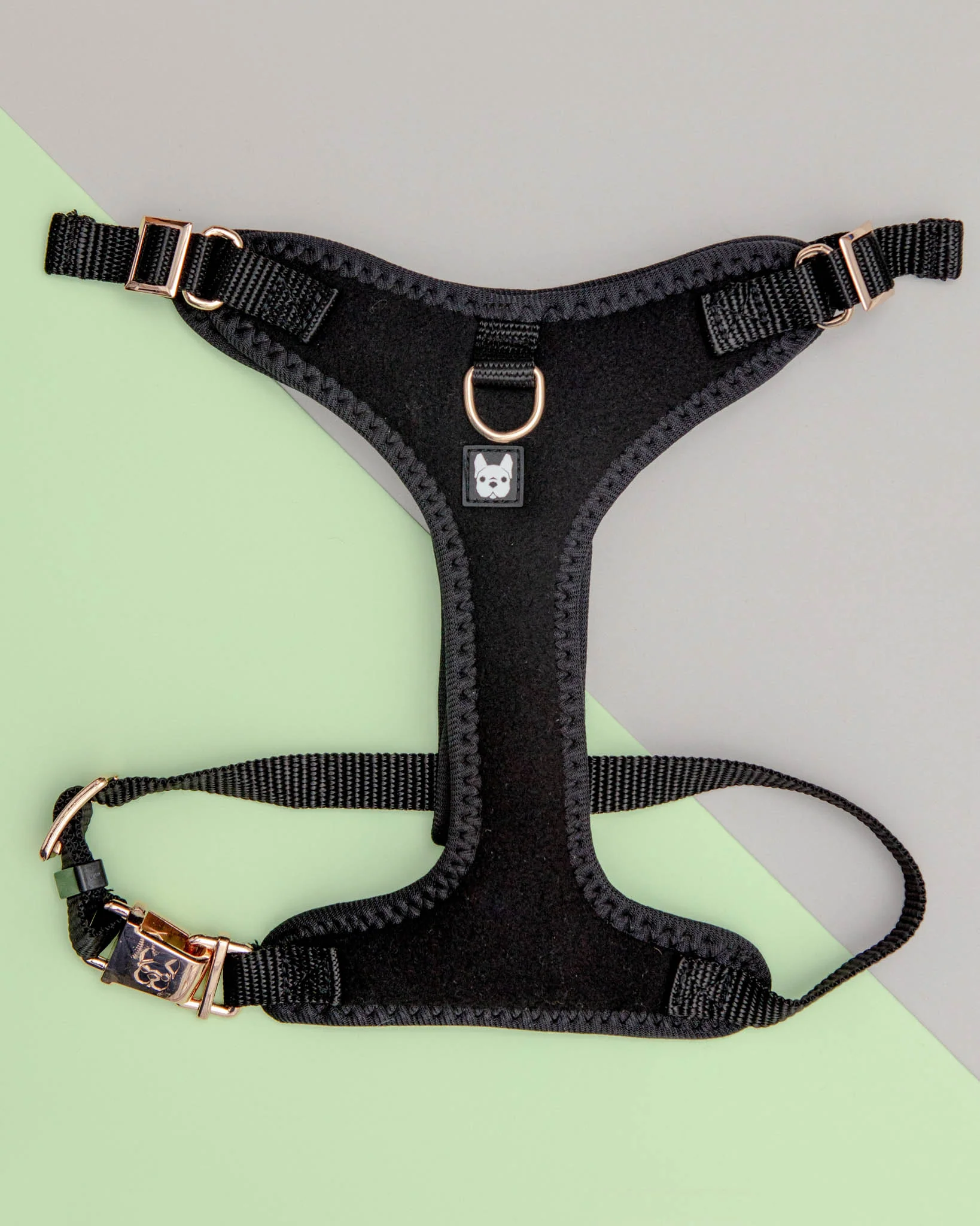 Aquafleece Water Repellant Dog Harness in Black<br>(FINAL SALE)