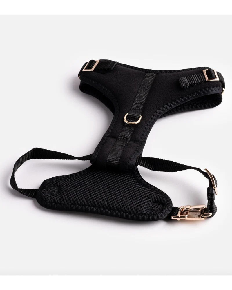 Aquafleece Water Repellant Dog Harness in Black<br>(FINAL SALE) - Image 4