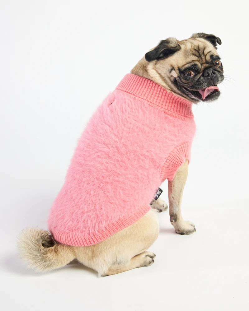 Long-Haired Fuzzy Dog Sweater<br>((FINAL SALE)) - Image 2