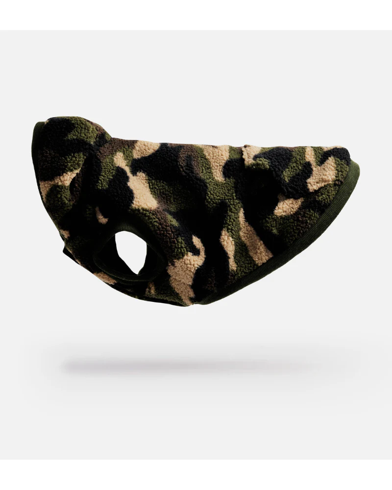 Hunter Sherpa Dog Hoodie in Camo<br>((FINAL SALE)) - Image 4