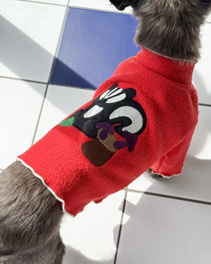 Skunk & Mushroom Dog Shirt (FINAL SALE) - Image 3