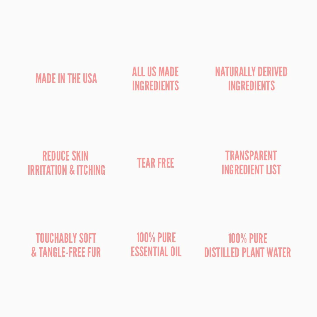 Hydrating Rose Water Dog Shampoo & Conditioner - Image 4