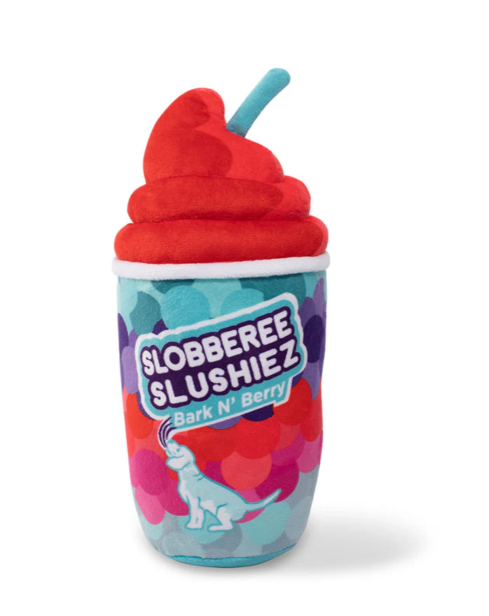 Slobberee Slushiez Crinkle + Squeak Plush Dog Toy (FINAL SALE) - Image 3