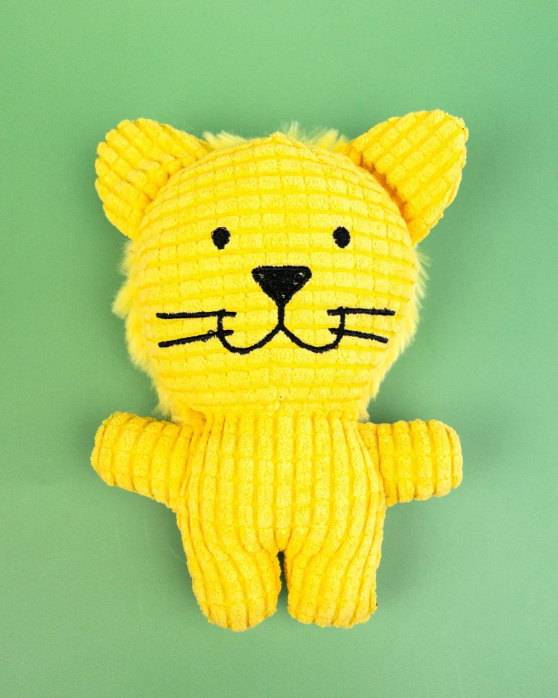 Small Squeaky Corn Fleece Plush Dog Toy - Image 10