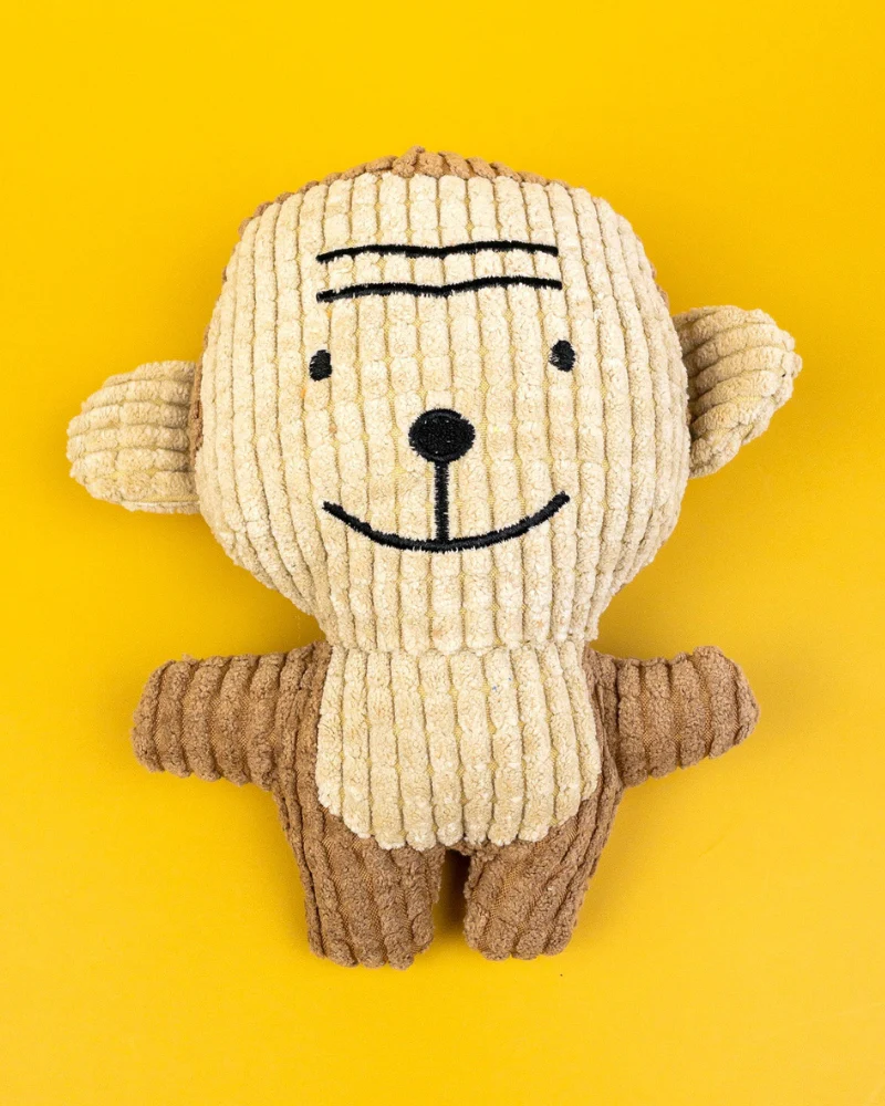 Small Squeaky Corn Fleece Plush Dog Toy - Image 15