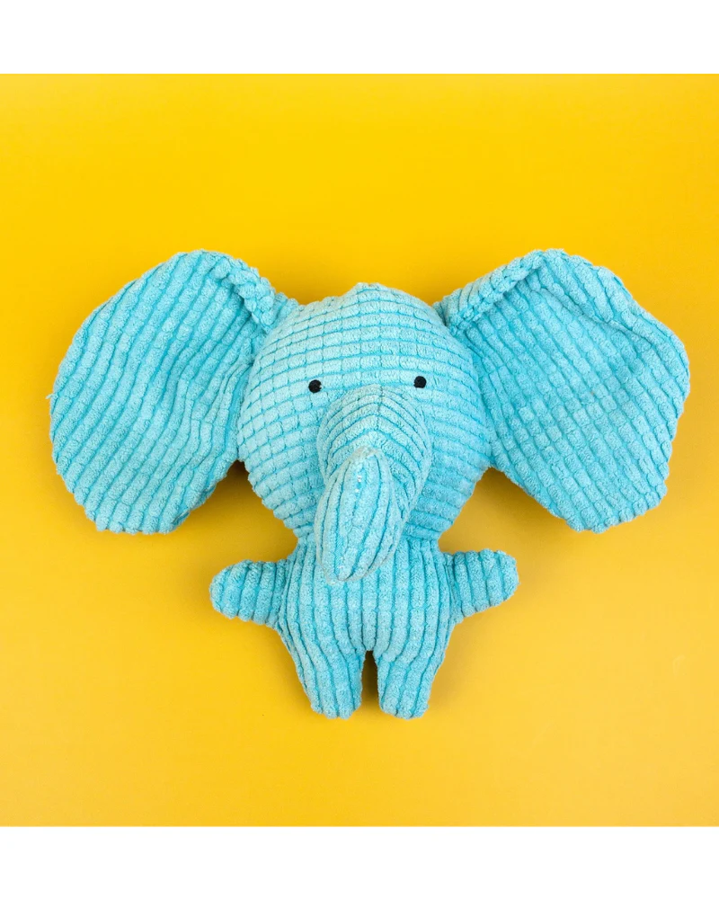 Small Squeaky Corn Fleece Plush Dog Toy - Image 3