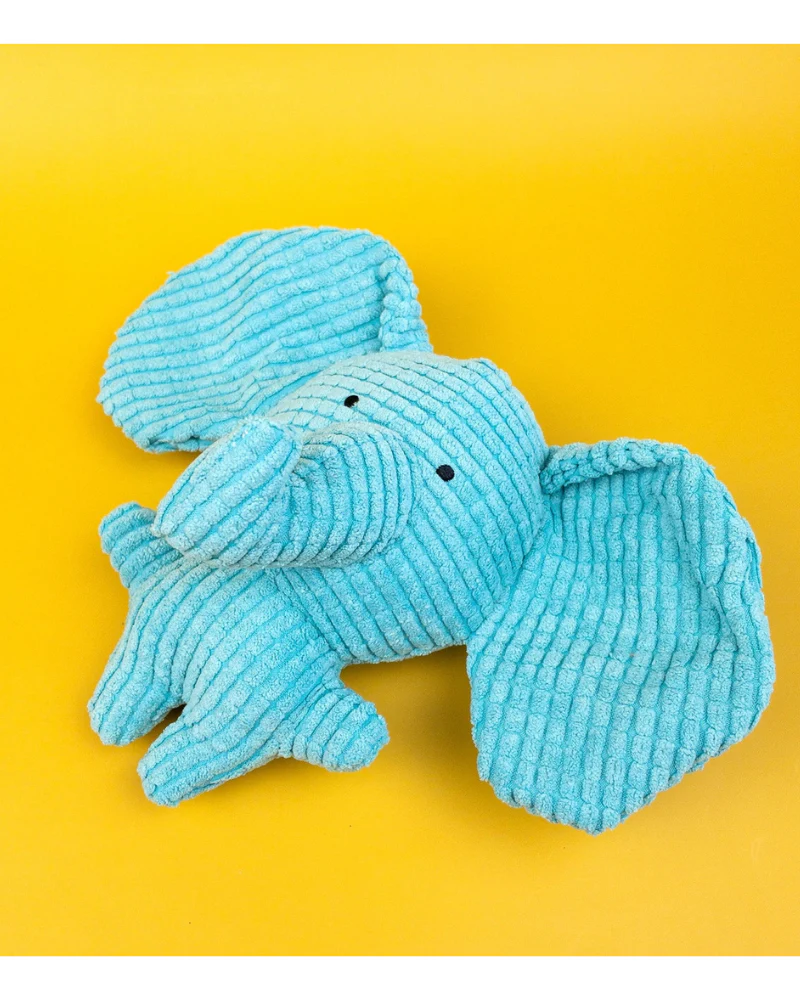 Small Squeaky Corn Fleece Plush Dog Toy - Image 8