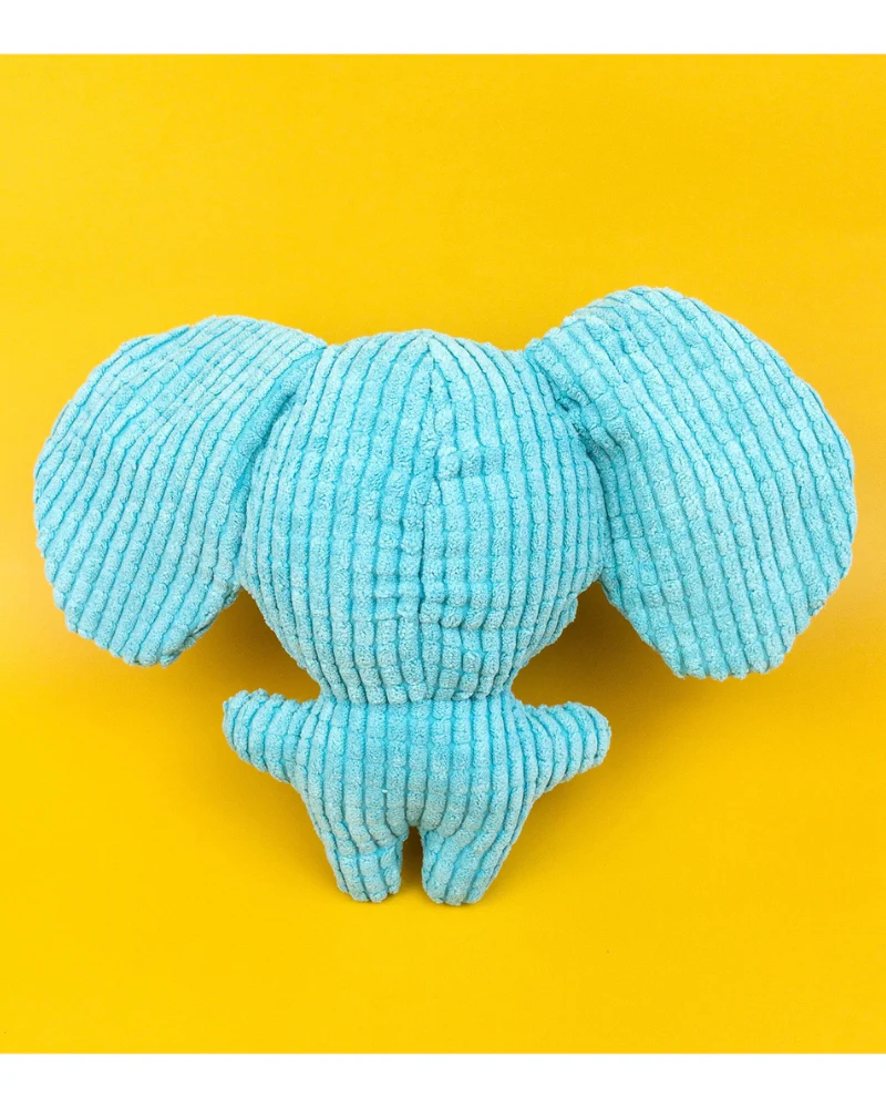 Small Squeaky Corn Fleece Plush Dog Toy - Image 9
