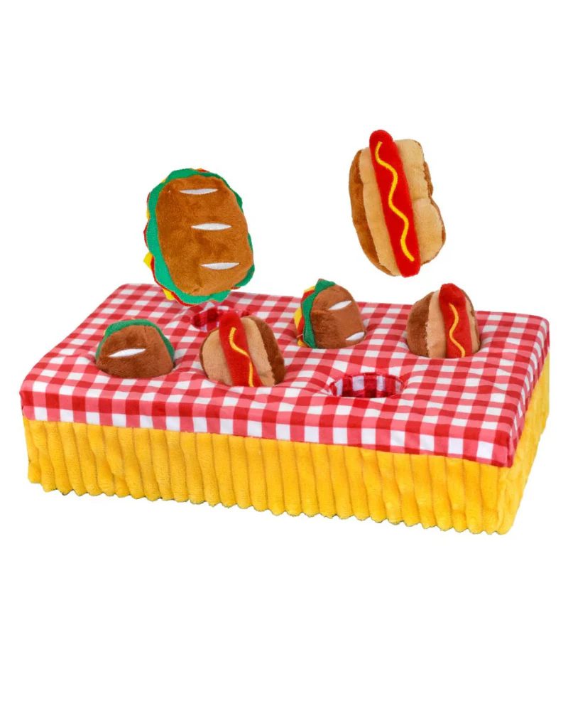 Snacks at a Picnic Squeaky Interactive Dog Toy Set (FINAL SALE) - Image 3
