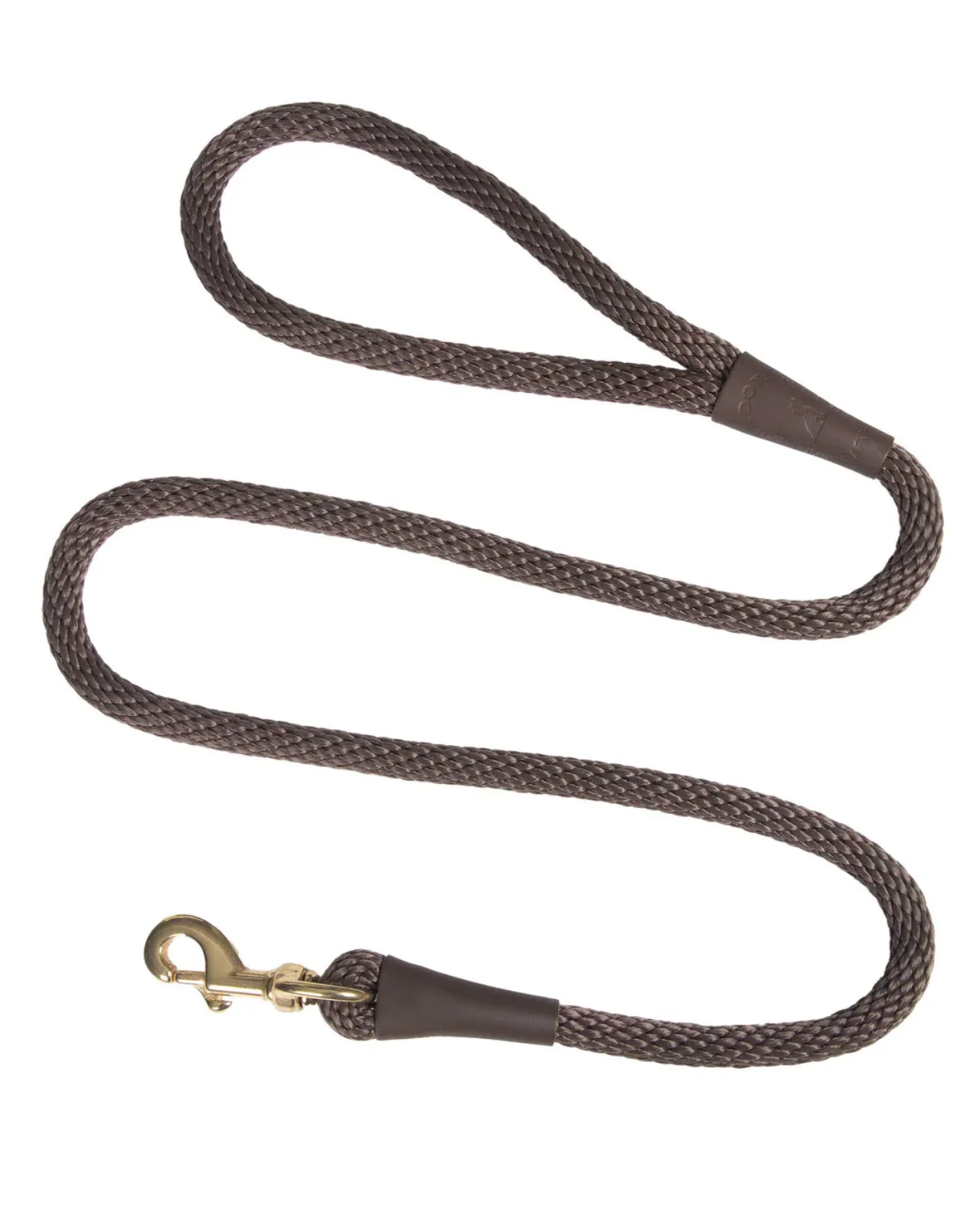 Snap Leash in Dark Brown (Made in the USA) - Image 4