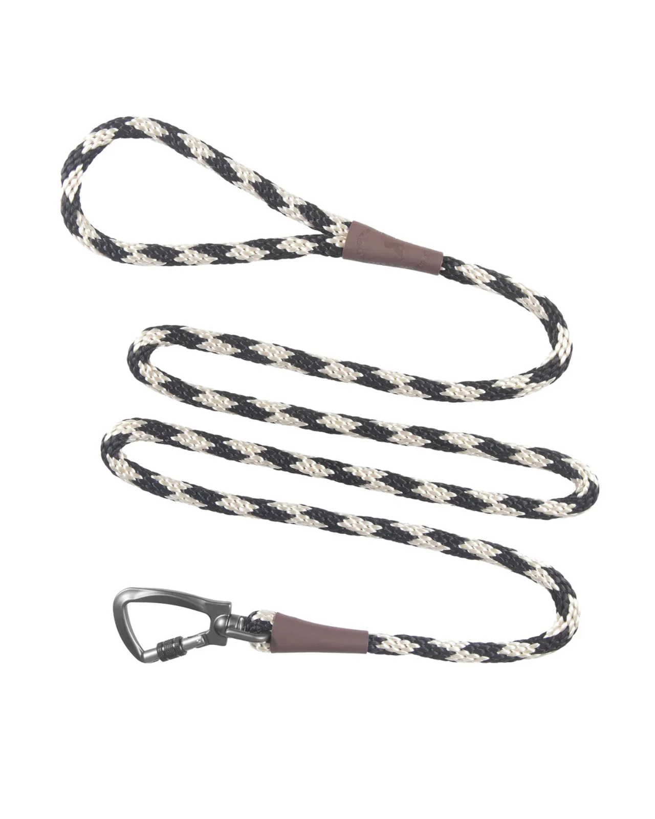 Carabiner Leash in Sandstone & Black (Made in the USA) - Image 4