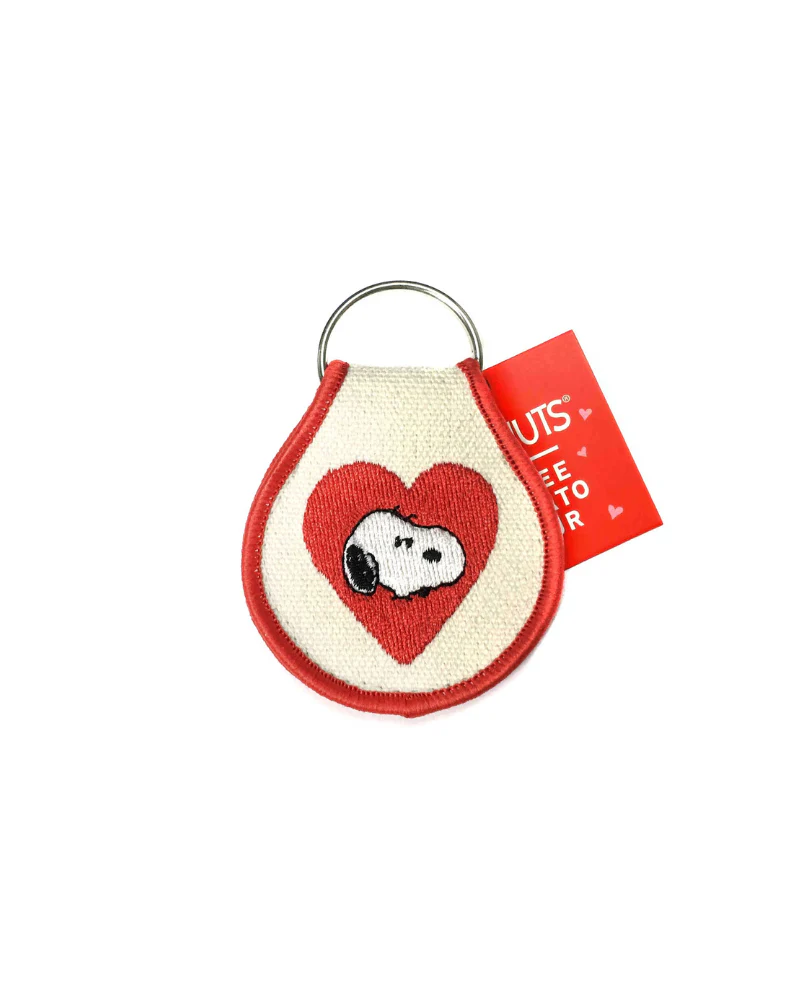 Snoopy Keychain in Doghouse Flower or Red Heart - Image 5