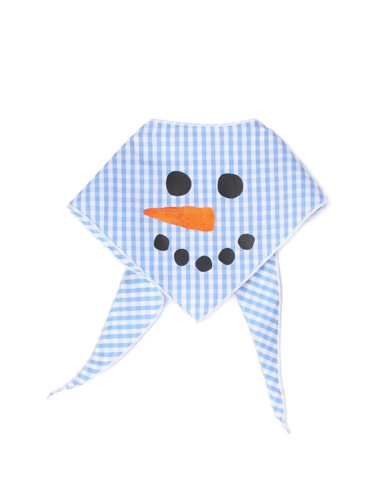 Snowman Dog Bandana - Image 3